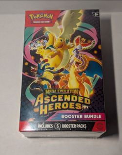 Pokémon TCG Mega Evolution Ascended Heroes Booster Bundle