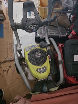 Ryobi used but start right up  150.00 does come with the gun and other accessories you welcome test it out