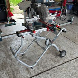 Bosch 12” Miter Saw With Foldable Gravity Stand