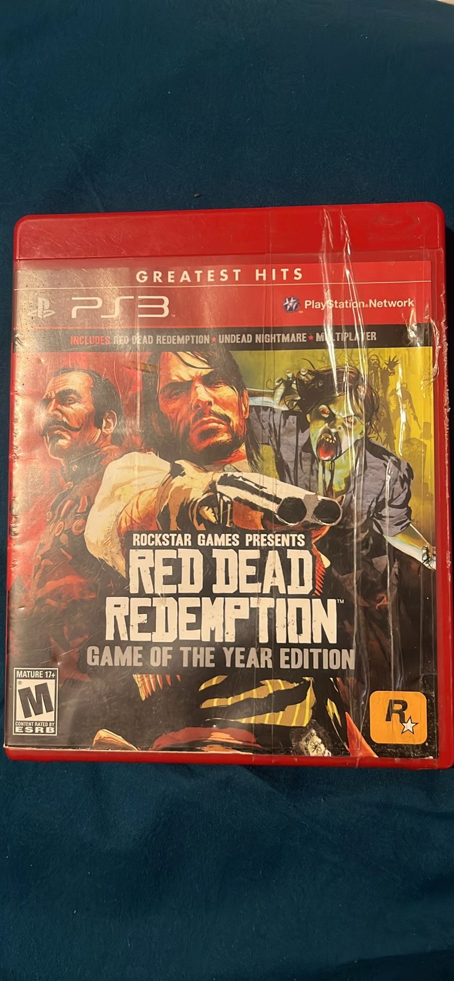 Red Dead Redemption Game Of The Year Edition