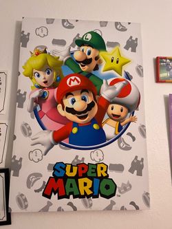 Big Mario canvas