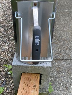 Used Weber Rapid Fire Chimney