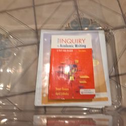 From Inquiry to Academic Writing 3rd edition