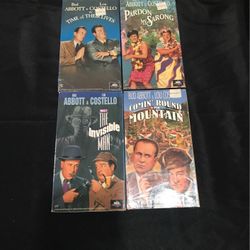 Abbott And Costello VHS