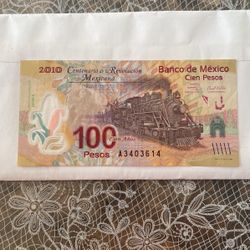 Billete De 🇲🇽 100 Pesos 2007 Conmemorativo RARO