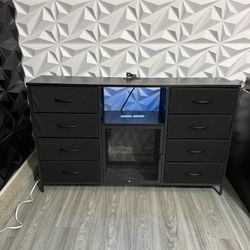 Dresser Or TV Stand with RGB Lights