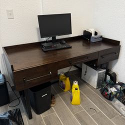 Executive Wood Desk