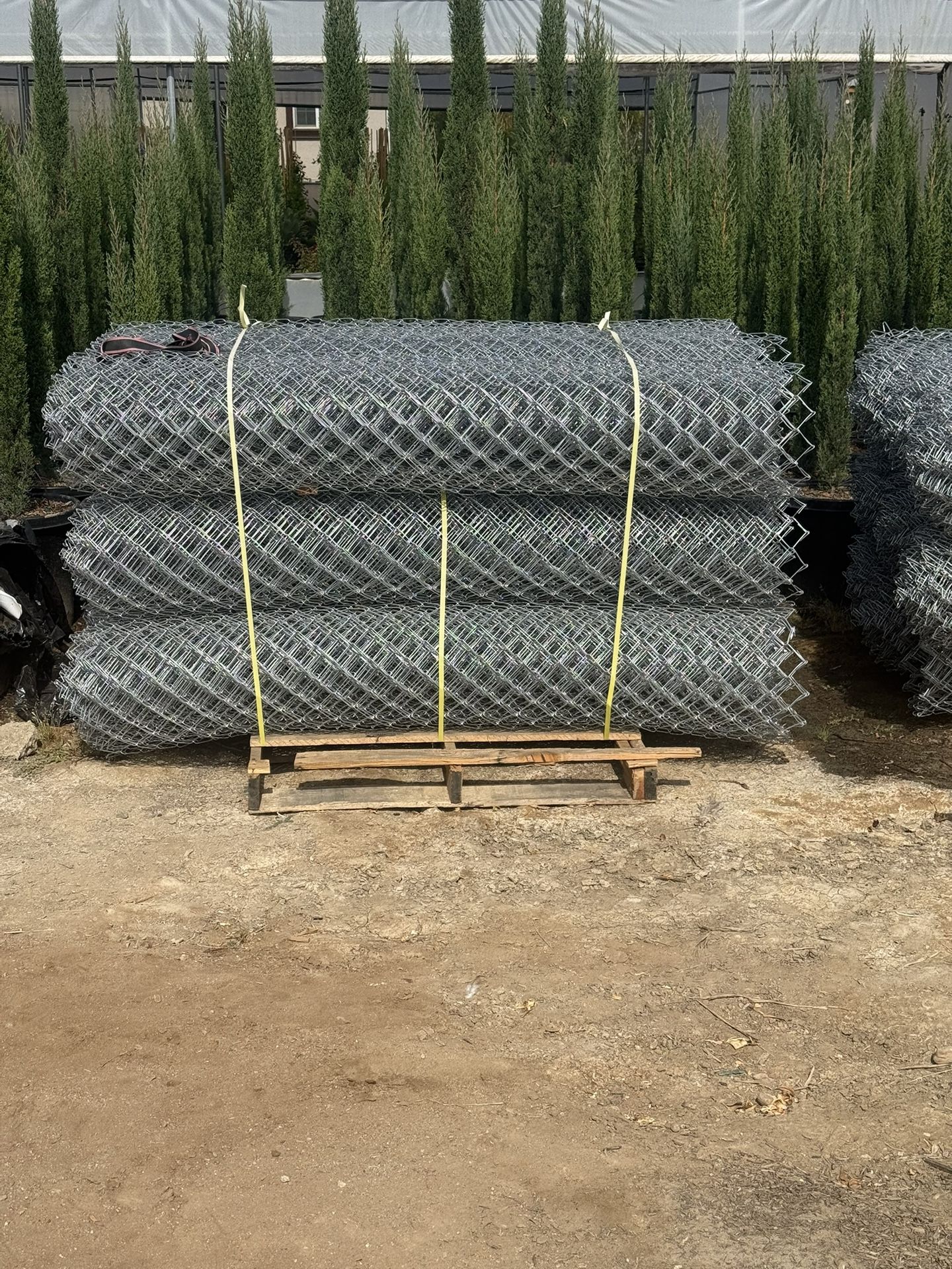New Chain Link Fence Roll 6x50 Feet Each