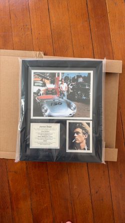 James Dean Framed Photo Collage