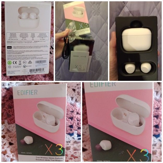 🩷 Edifier Bloothtooth Earbuds