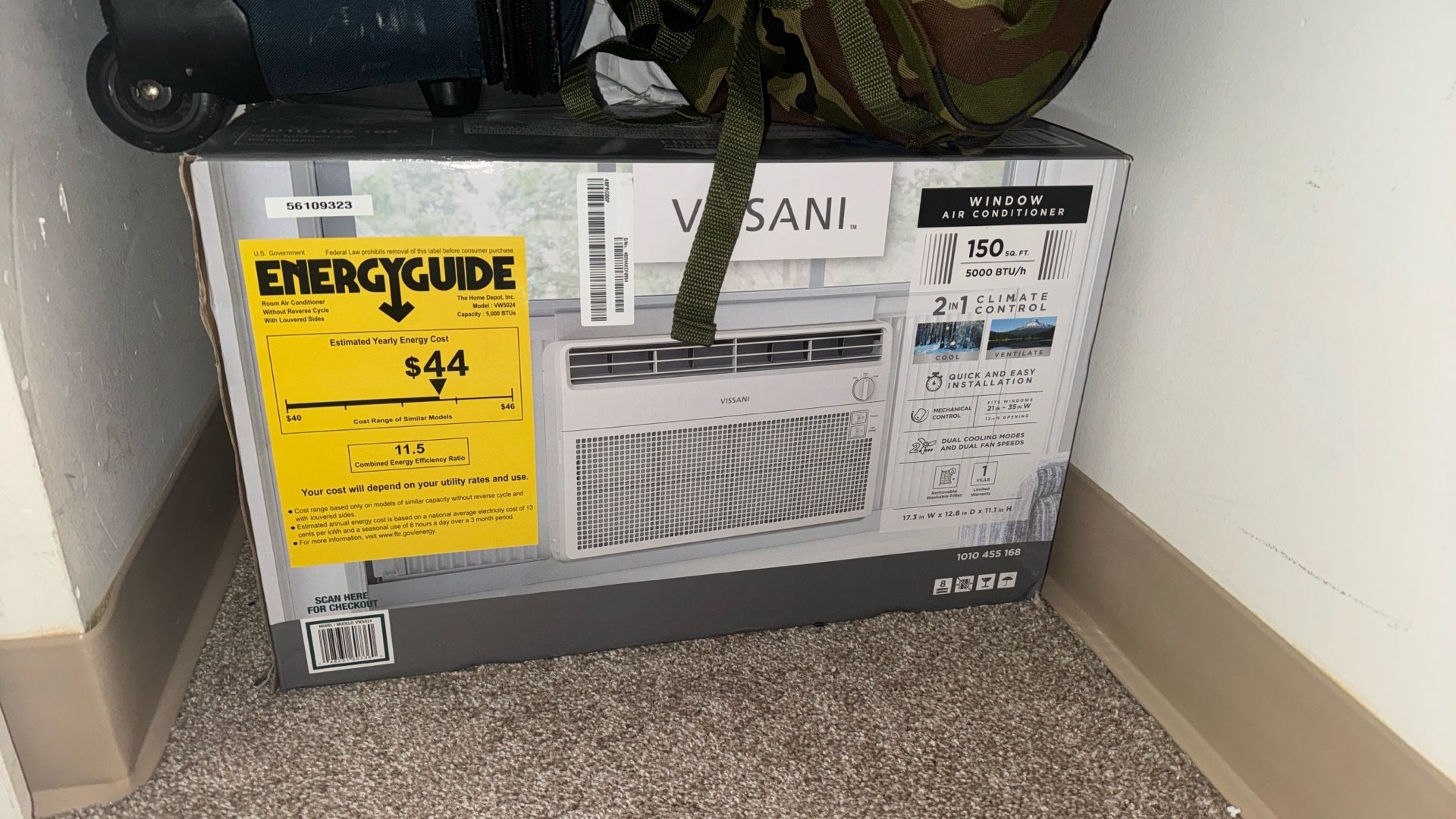 New Air Conditioner! 5000 BTU
