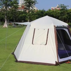 Large 6-8 Person Cabin Camping Tent – 14x10 FT – Brand New