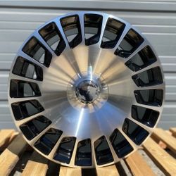 Mercedes Benz 20" inch Wheels Maybach style rims staggered 5x112 for E300 S550 GLE w213 w222 w221
