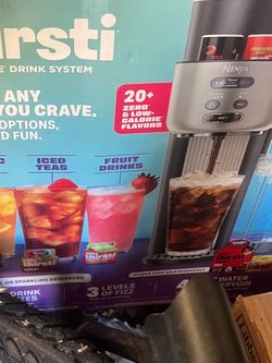 Brand new Ninja Thirsti™ Drink System and Soda Machine in Teal