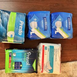 Adult Diapers Large And Medium 