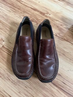 Timberland Brown Leather Slip-On Loafers