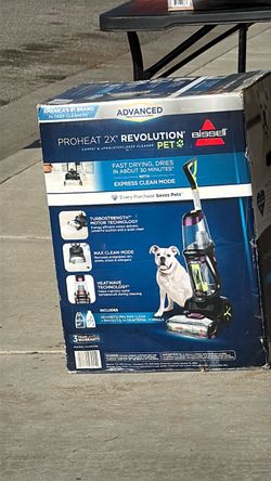 Pro heat revolution bissel carpet cleaner
