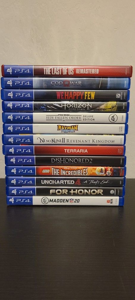 Playstation 4 Games