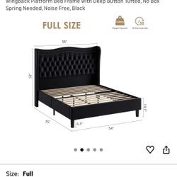 Full Size Gothic Bed Frame Brand New