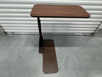 Seat Lift Chair Overbed Table, Walnut color