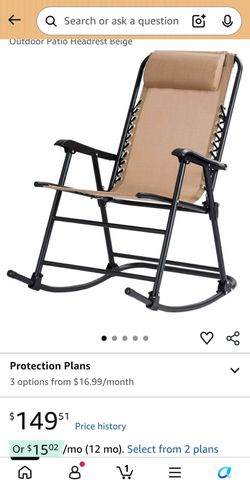 Rocking Chair Rocker Foldable