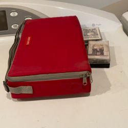 Cassette Case With Cassettes 