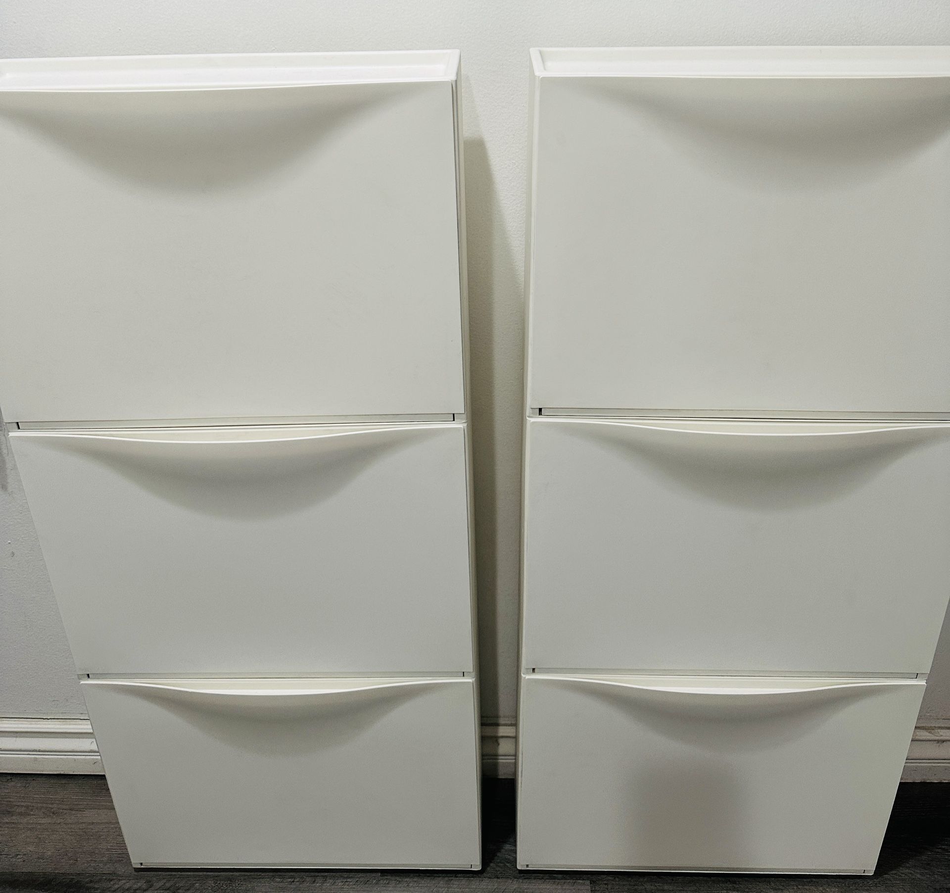 IKEA Trones Shoe/storage cabinet, white