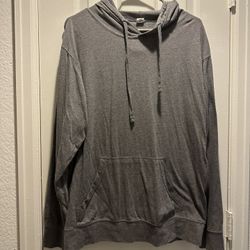 Gray Thin Hoodie