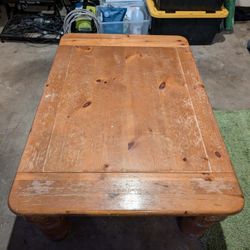 Large Wood Coffee Table