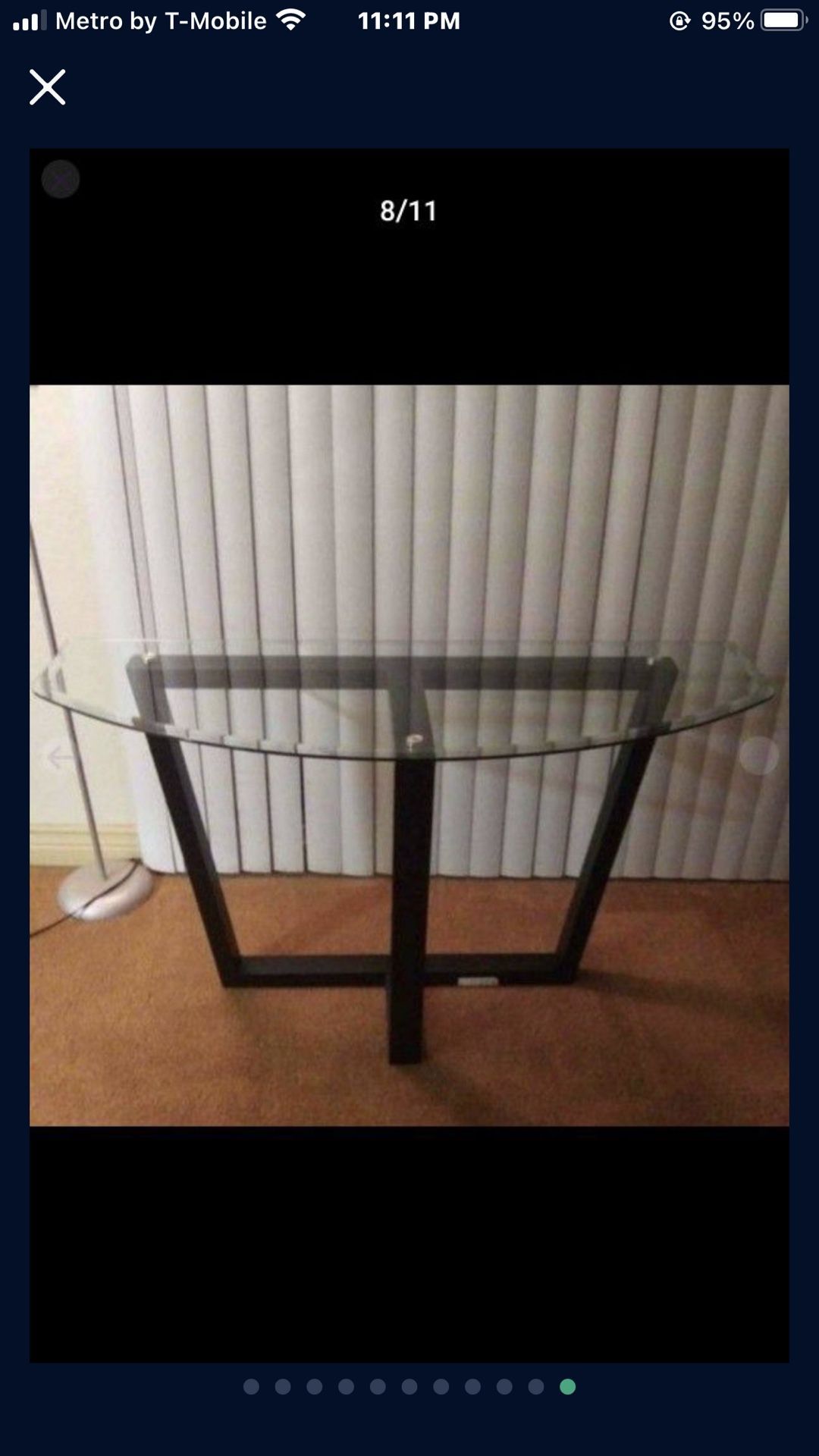 ENTRY CONSOLE TABLE