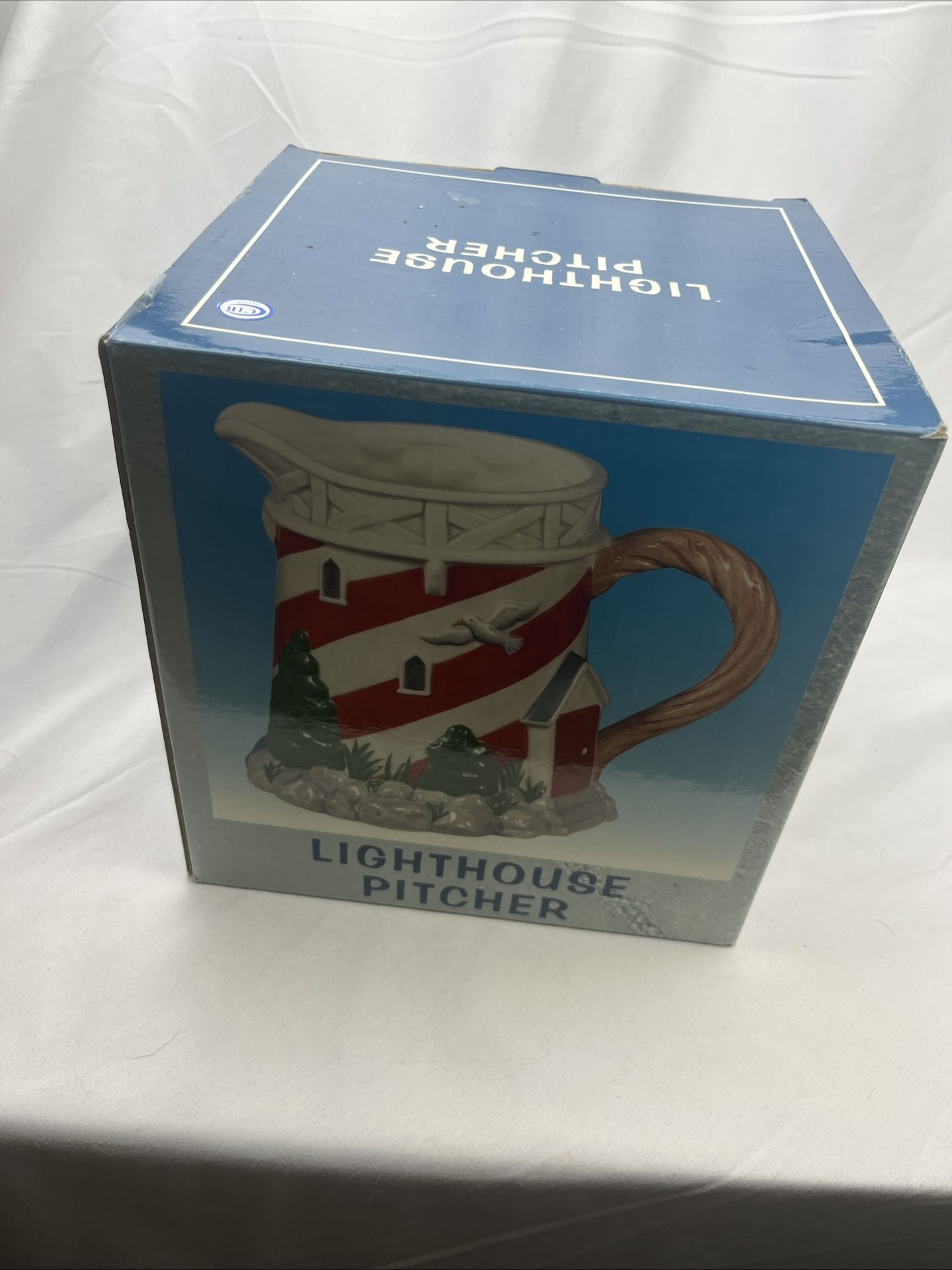 Lighthouse Pitcher - Nora Murphy Country House Beachcombers 2005