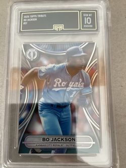 2025 Topps Tribute #37 Bo Jackson Gen Mint 10.