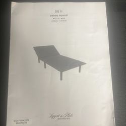 Reclining bed hardly used but works great.