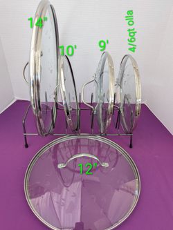 Tapas de cristal diferentes tamaños