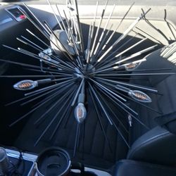 Ceilings.\nChandelier