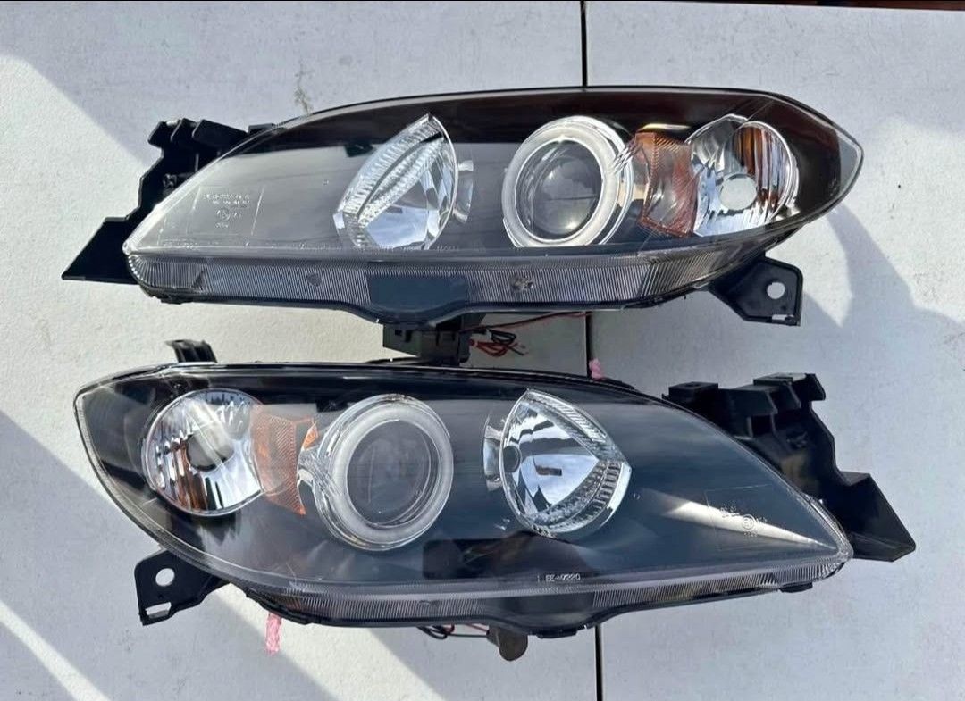 04-09 Mazda 3 Sedan LED Headlights Faros Calaveras Micas Luces 