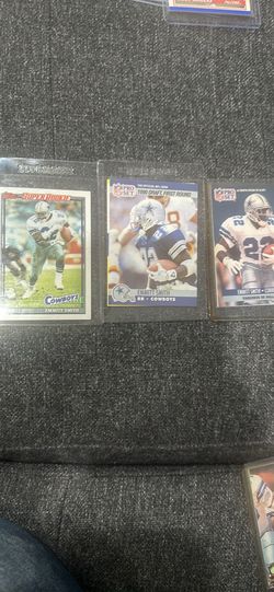 1991 Topps - Emmitt Smith SUPER ROOKIE #360,Pro set #686,22 RC Lot