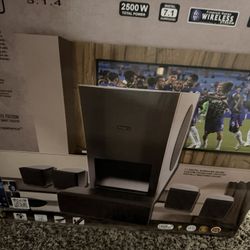 Stage 2 Series 5.1.4 home theater surround sound system.