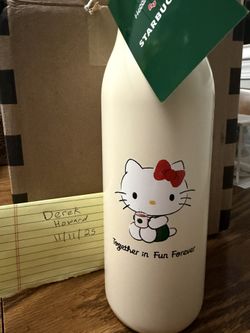 Starbucks - Hello Kitty - Limited Edition Custom Water Bottle