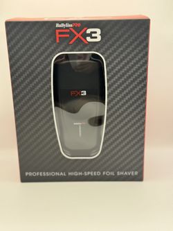 Black Fx3 Double Shaver