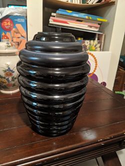 Handblown glass vase. Handmade in USA