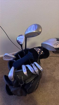 Mixed Golf Club Set with Bag