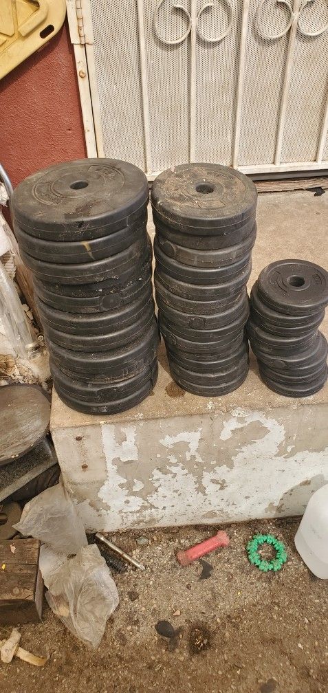 100 Pounds 1 " Weights 