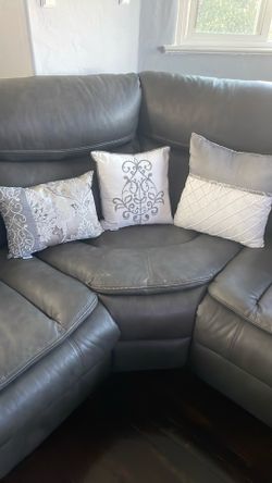 Gray And White Accent Pillows