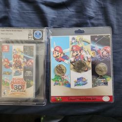 Nintendo Switch Super MARIO 3D ALL-STARS WATA 9.6 WITH COLLECTOR COINS