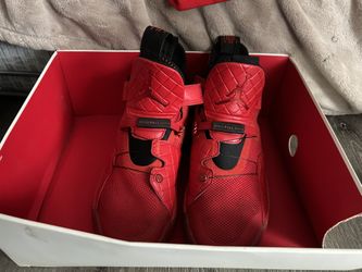 Red Nike Air Force Shoes