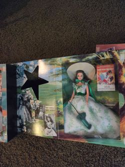 Barbie gone with the wind complete set of five. Dolls never been out of boxes