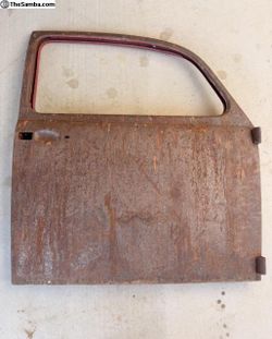 vw 67 only passenger door rust free NICE