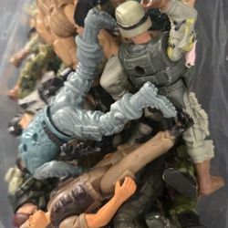 Bundle of Toy Soldiers- G.I.Joe- Chap Mei And Others