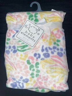 Soft Plush Baby Blanket 30x40